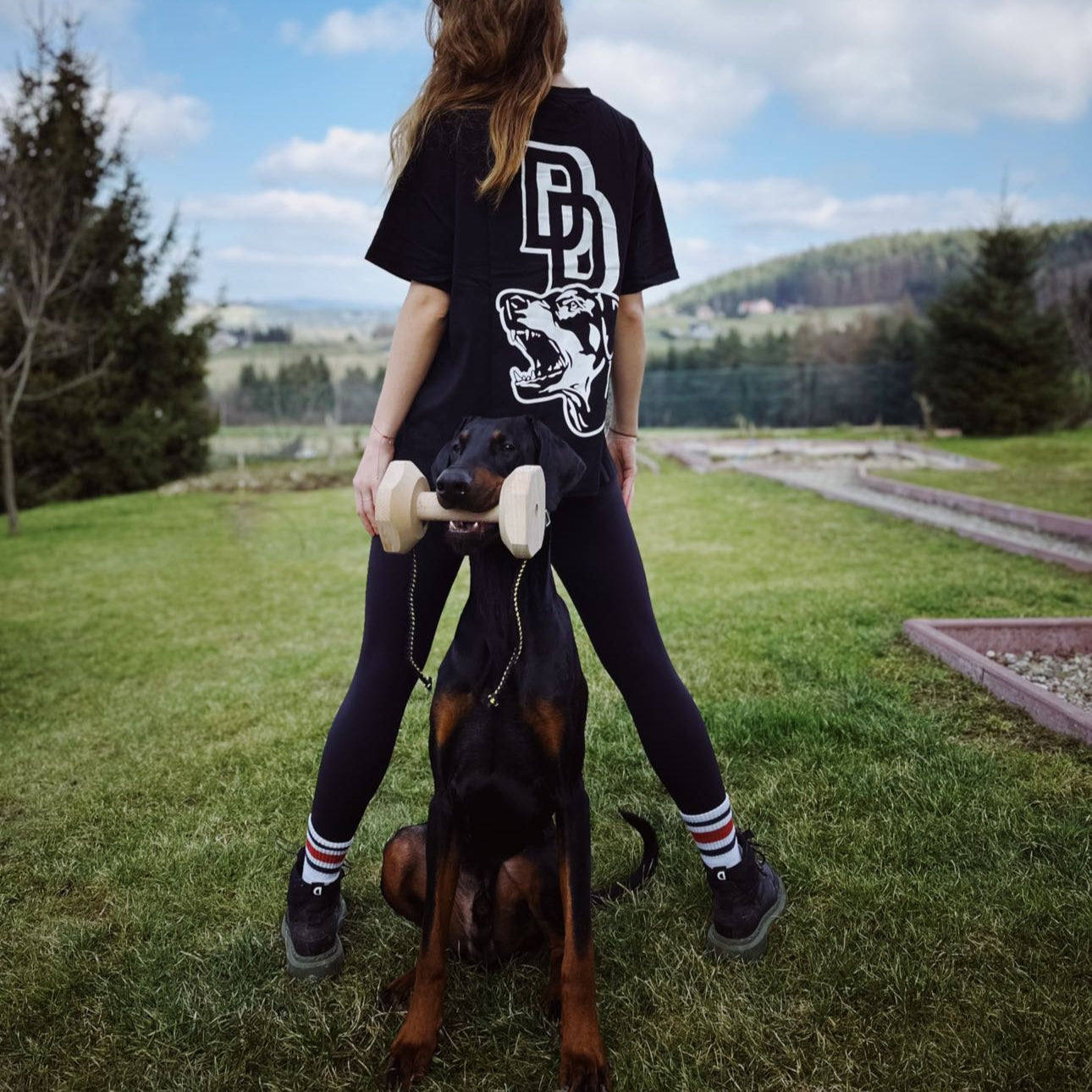 DOPAMINE DOG Monogram Tee