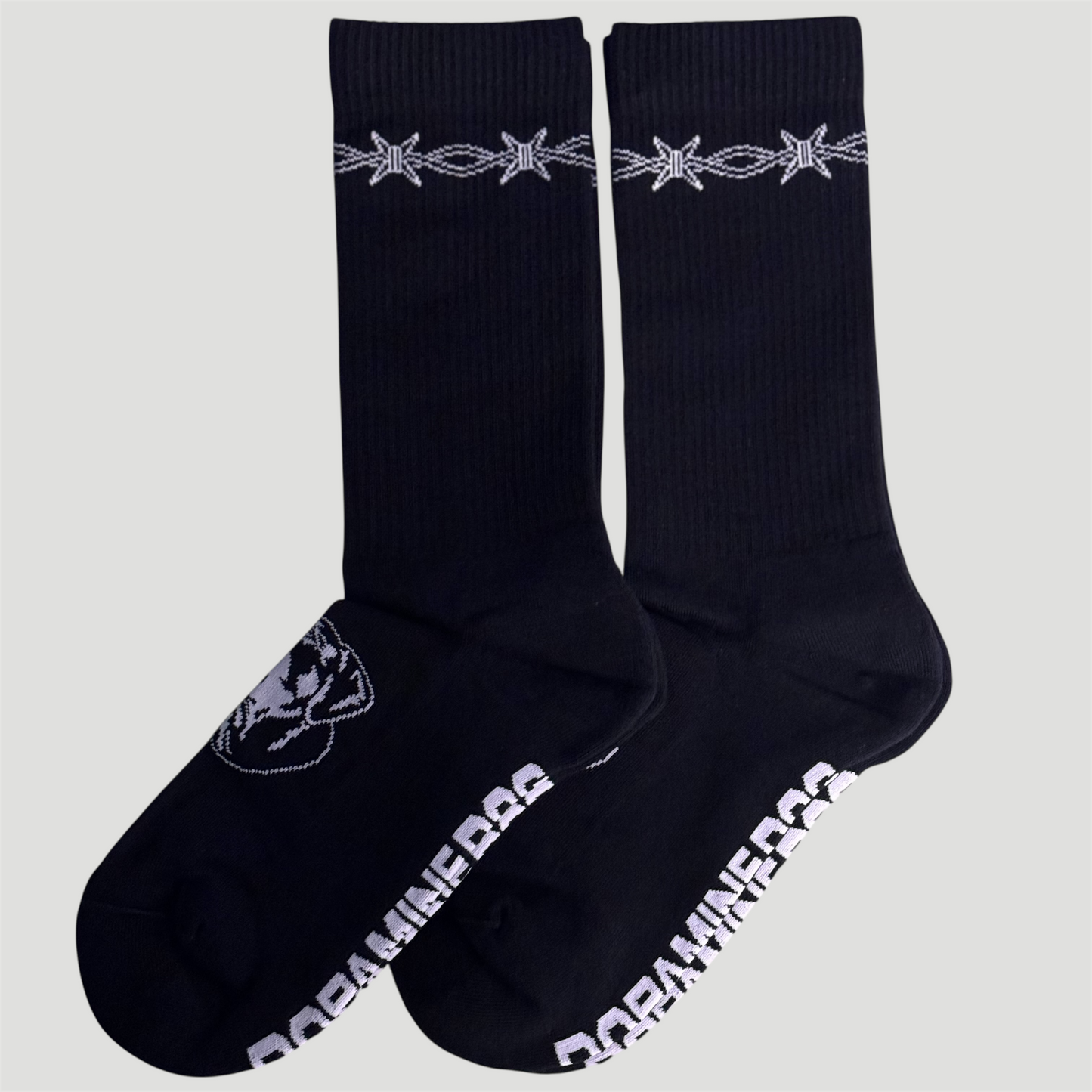 DOPAMINE DOG Barbed Crew Socks