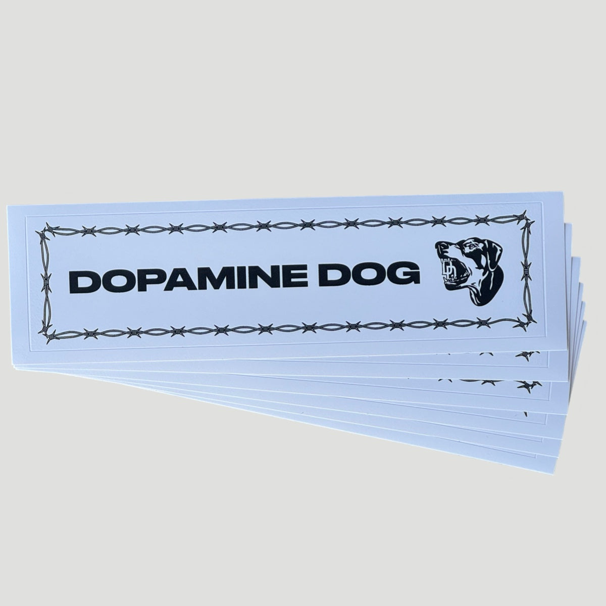 DOPAMINE DOG UV Resistant Bumper Sticker