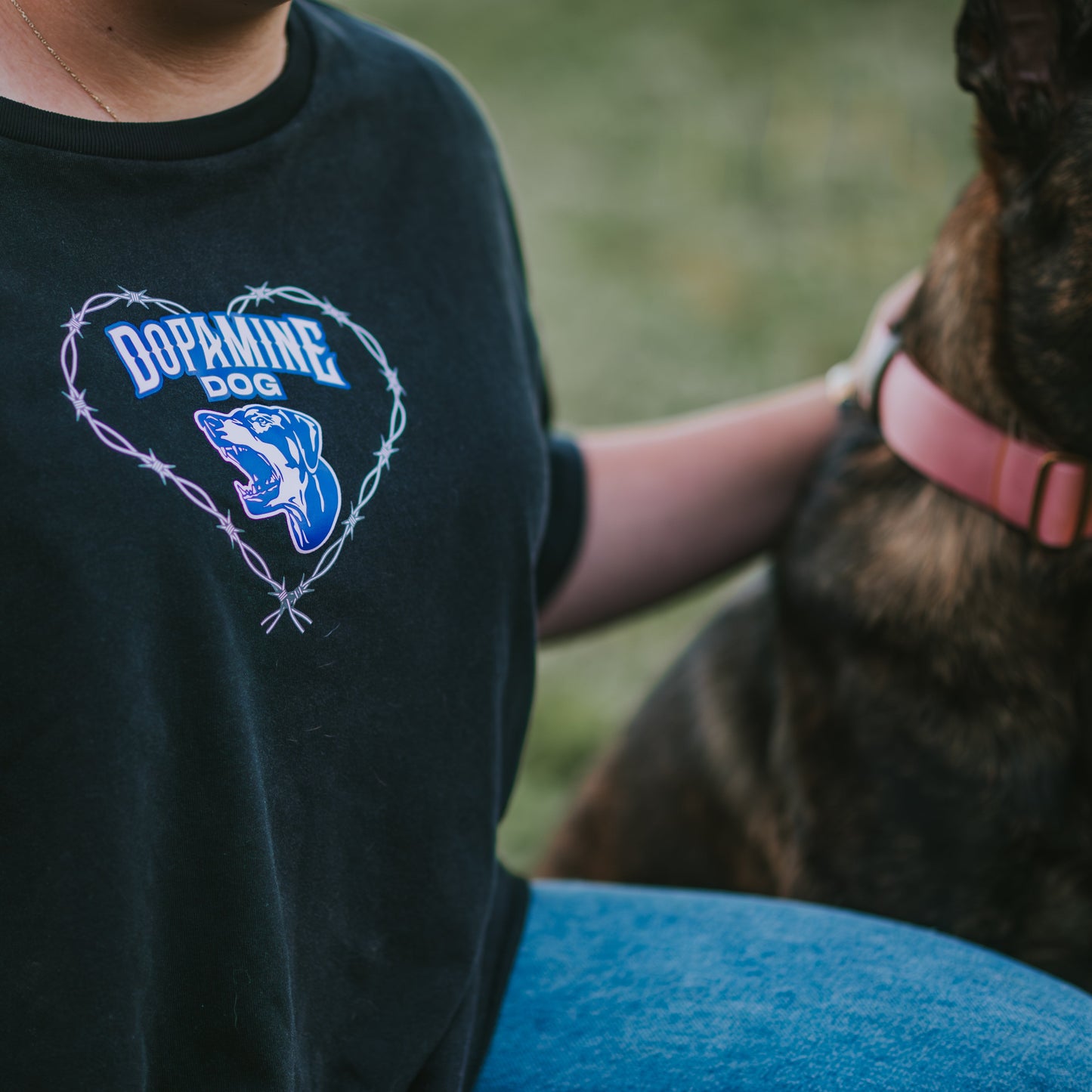 DOPAMINE DOG Barbed Crop Tee