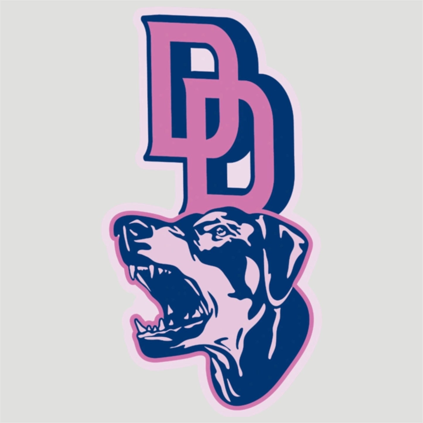 DOPAMINE DOG Monogram Sticker