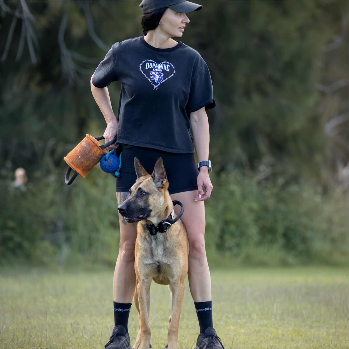 DOPAMINE DOG Barbed Crop Tee